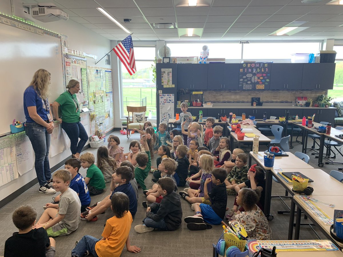 On Friday, we had our Moving Up day! ⬆️ Students got to meet and learn more about their future teachers, read letters from current students, and see the classrooms where they will continue to learn and grow! #SunsetHillsTigers #WeAreWestside @Westside66