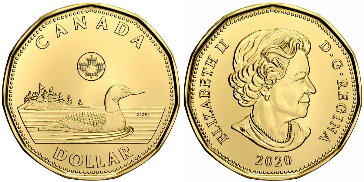 May 8, 1987: Happy Birthday to the 'Loonie'. Canada's one dollar coin was issued by the Canadian Mint. Pockets have sagged ever since.