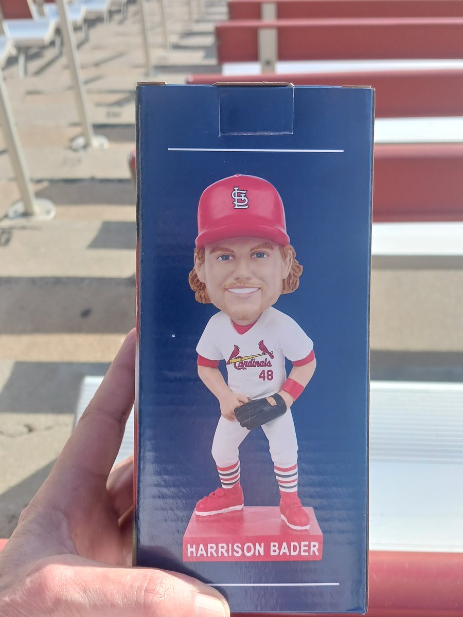 InMyDNA64's tweet photo. @Cardinals @bthompson48 @BPV @BallySportsMW @STLWizard @AugieNash @jferg I got 2 (w purchase of 2 Jordan Walker magazines) only $7/ea. Seem a little smaller than most, but so is Harry 😂 🫶🤟 #BaderTots #ForTheLou https://t.co/0K7ctFRejX