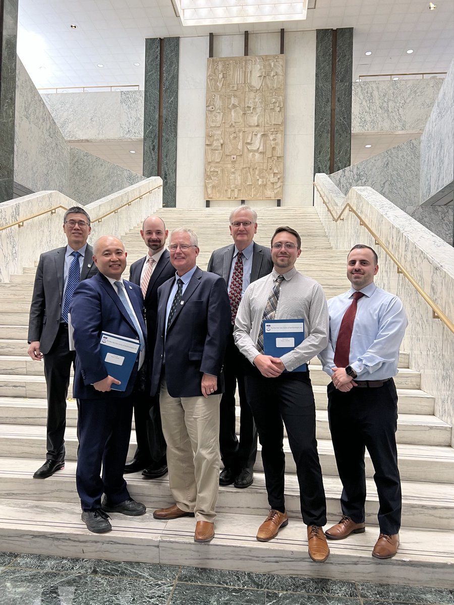 ⁦<a href="/nyssapga/">NYSSA PGA</a>⁩ ⁦<a href="/jlokmd/">Jason Lok</a>⁩ ⁦<a href="/Haymaker1917/">S. Hayman</a>⁩ A great team from NYSSA District 5 during legislative day in Albany for advocating to preserve NYS’s safe anesthesia standards.