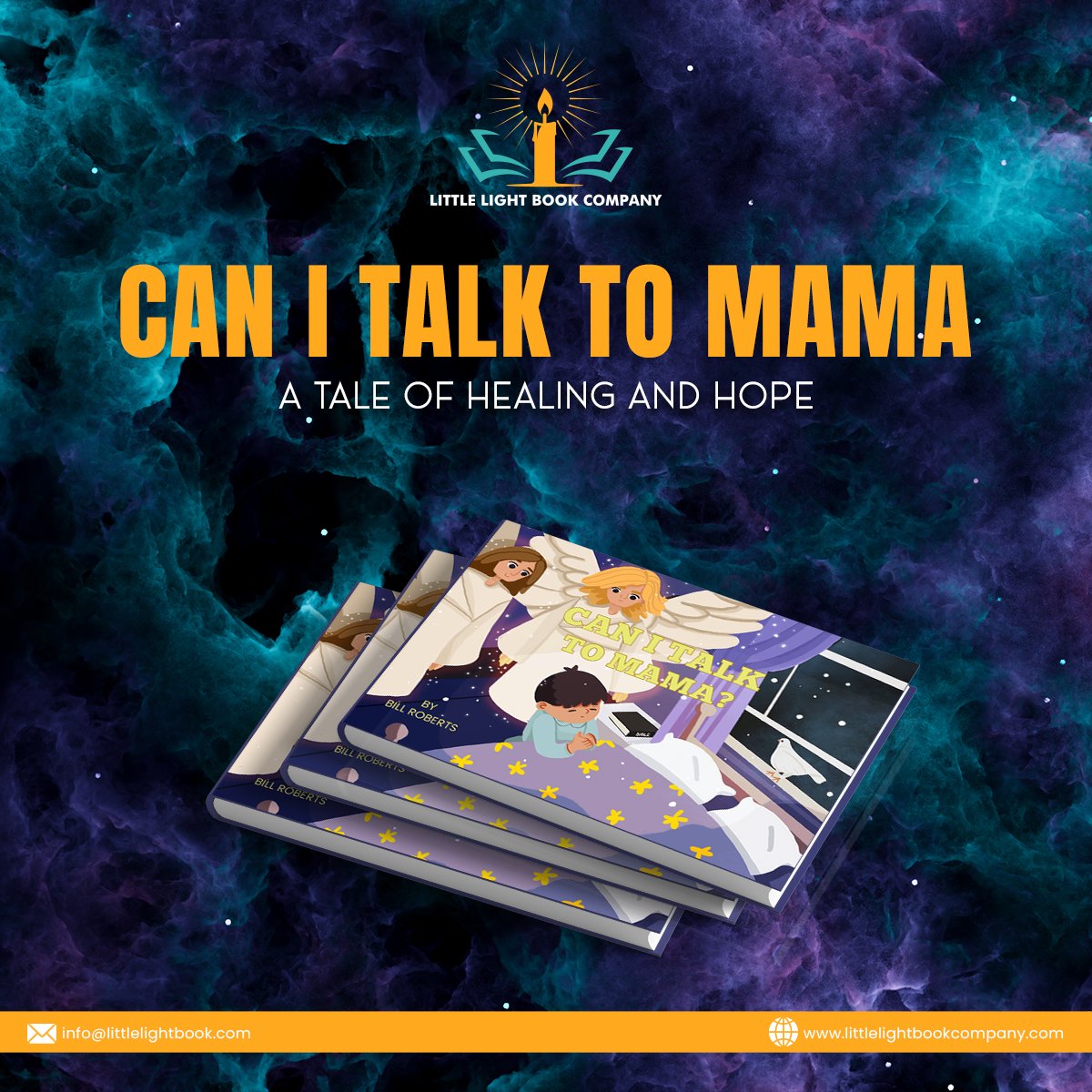 Explore resilience and love in 'Can I Talk to Mama? A Tale of Healing and Hope.'

📚 Available Now at Little Light Book Company!
🌐: littlelightbookcompany.com
📞: (847) 899-6987
📧: canitalktomama@gmail.com

#LittleLightBookCompany #CanITalktoMama #USA