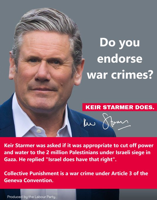 Right @KeirStarmer this is on you & every Labour apologist in Scotland who works for you: x.com/ArafehLaith/st… You gave the green light for this. How do you people sleep at night?