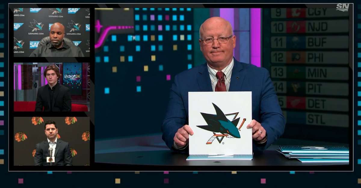 The San Jose Sharks have won the 2024 NHL Draft Lottery and the first-overall pick in this year's draft @JDylanBurke has more on today's big news, and we're leaving this one 🔓 #SJSharks 🔗: eprinkside.com/2024/05/07/san…