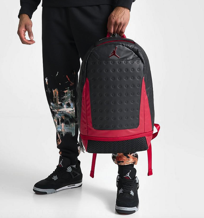 Ad: Air Jordan Retro 13 Backpack ‘Black/Gym Red’ Finish Line:bit.ly/4b9a6H5 JD Sports:bit.ly/4barV8Q