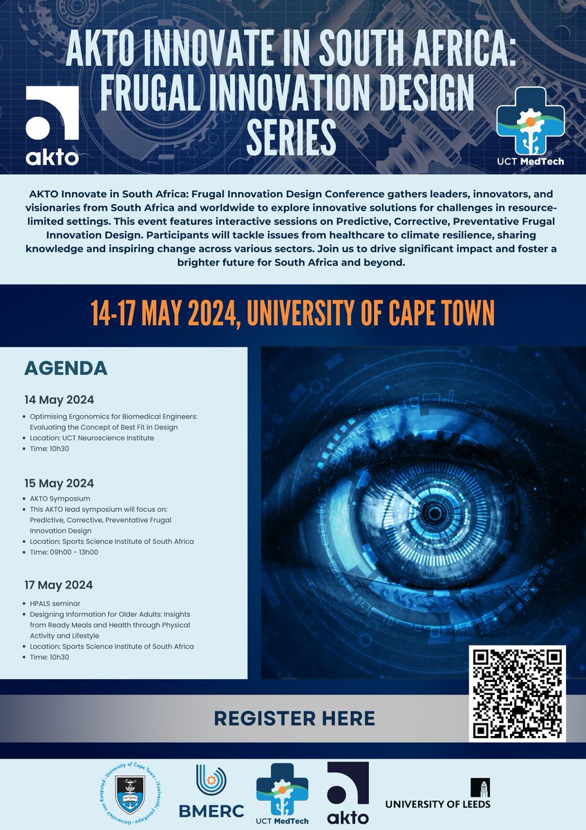 AKTO Innovate in South Africa: Frugal Innovation Design Conference gathers leaders, innovators, and visionaries from South Africa and worldwide to explore innovative solutions for challenges in resource-limited settings. 14 - 17 May 2024, University of Cape Town. This series…