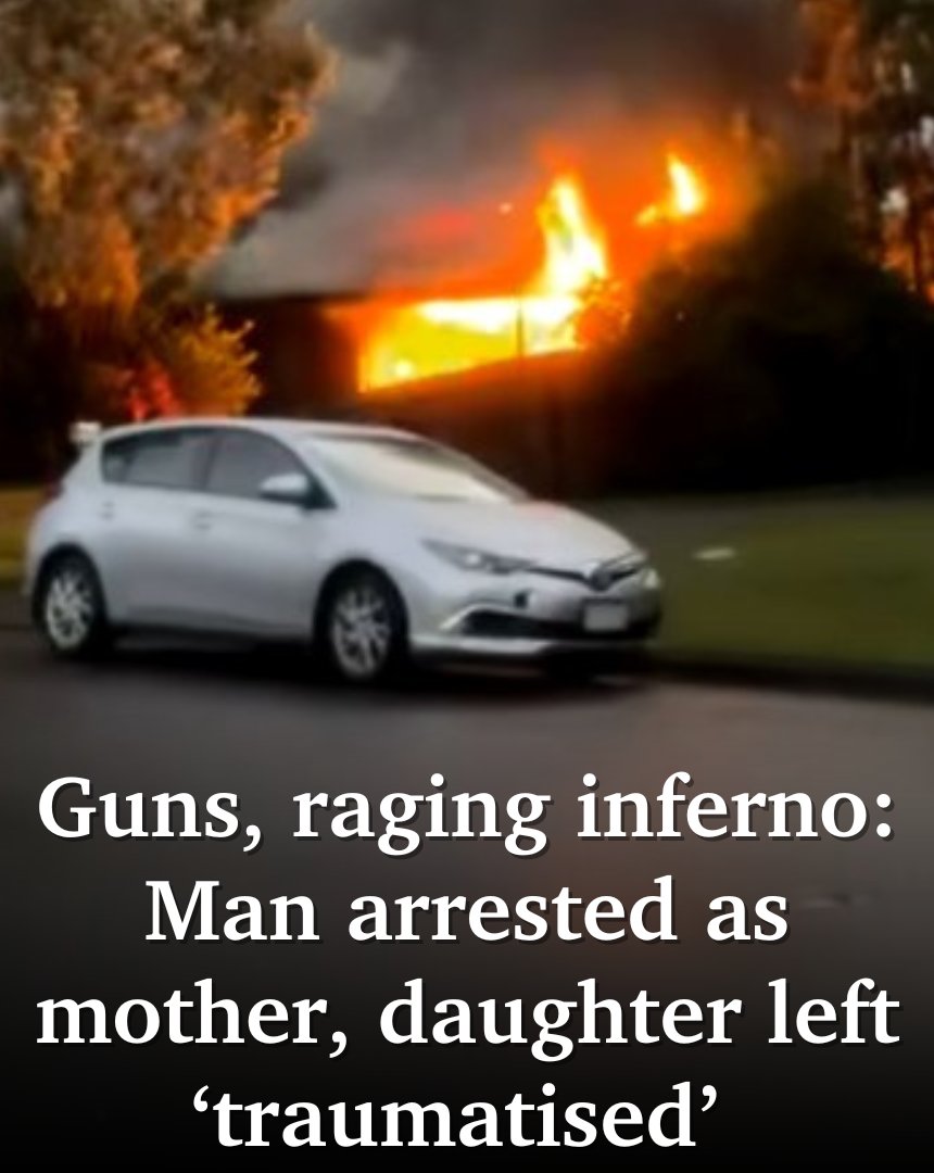A man is in custody and investigations are ongoing after a Sunshine Coast home was set alight this morning while a mother and her three-year-old daughter slept inside. Details + video 👉 bit.ly/3Wq64Wu