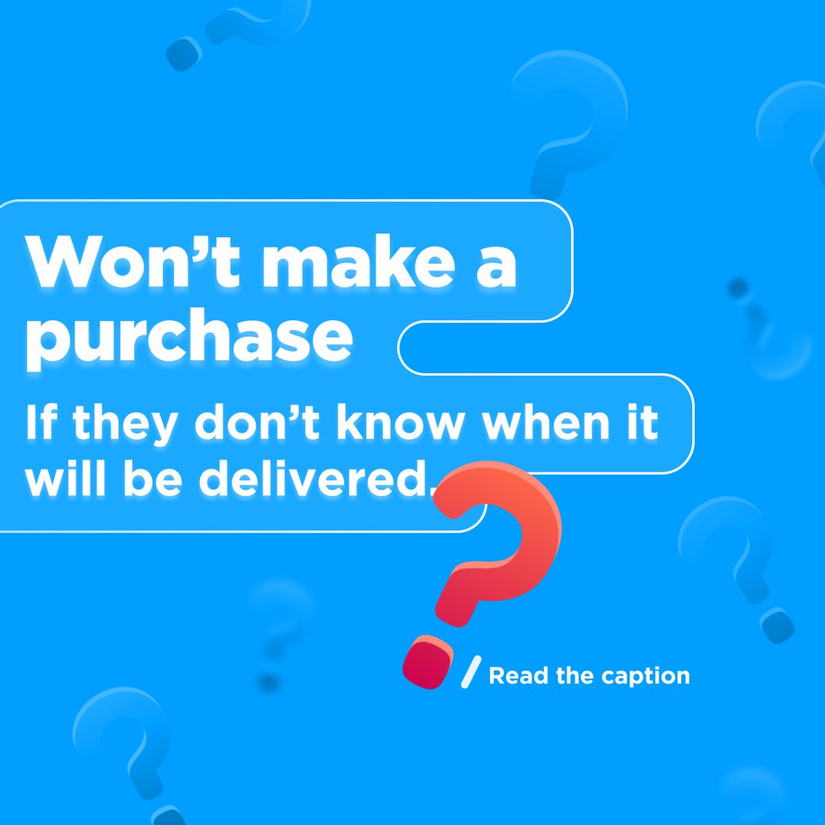 53% of shoppers ditch carts with delivery mystery! #Bearer delivers clarity & speed - happy customers guaranteed! #Courier #CourierService #DeliveryService #Delivery #doortodoordelivery #ParcelDelivery #MelbourneDelivery #Melbourne #Samedaydelivery #FastDelivery