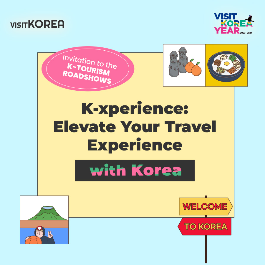 K-Tourism Roadshows are hitting 5 cities in Asia where you can experience Korea attractions and hallyu contents first-hand!😃Find out which cities are hosting with first city coming up next week!🥰
💠K-Tourism Roadshows: bit.ly/3yap5SC