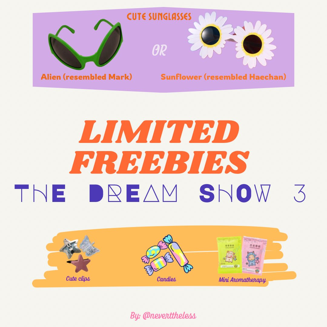 neverttheless's tweet photo. ₊˚⊹♡ FREEBIES THE DREAM SHOW 3 JAKARTA ₊˚⊹♡

📍 &amp; ⏰ TBA
ஐ Trade is open (DM AKU AJA YAAA)
ஐ Very limited quantity but Markhyuckist will be prioritized.

🔖 You can see the detail on pic. 🤩☝🏻

Retweet and like are appreciated. ⸜(｡˃ ᵕ ˂ )⸝♡
#THEDREAMSHOW3_in_JKT https://t.co/EA1RvpxgUW