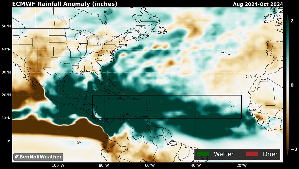 ⚠️IMPORTANTE: ¿pasaremos de sequía a lluvias torrenciales y grandes ciclones?

⛈️Modelos siguen mostrando temporada de lluvias abundantes en #México con un Atlántico hiperactivo de ciclones tropicales

🚨DEBEMOS PREPARARNOS Y TENER UN PLAN DE EMERGENCIAS‼️

🟢+Lluvias
🟤-Lluvias