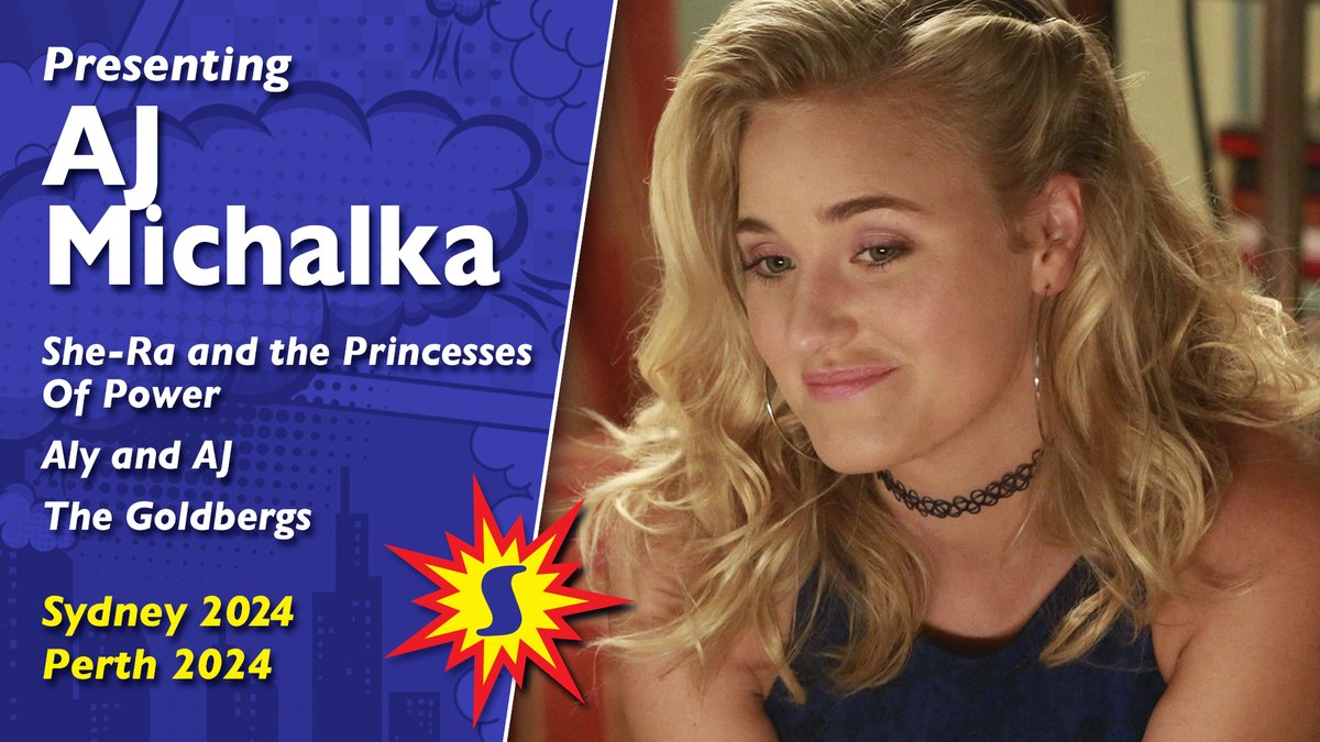 The Catra's out of the bag, Supa-Fans, as AJ Michalka joins us for #Sydnova  \u0026 #Perthnova! Best known as one half of the musical duo @alyandaj, AJ has  starred in The Goldbergs,, image size:1200x675