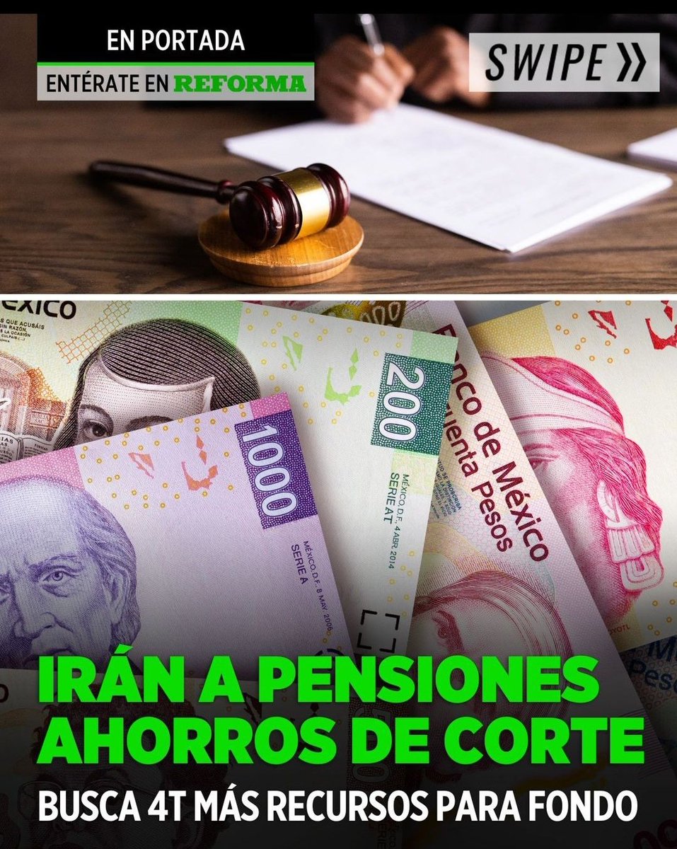 Quiere quitarle a los trabajadores del Poder Judicial sus ahorros para que se vayan a pensiones de otras personas, una verdadera locura del Macuspano, porque mejor no regresar lo que él y sus hijos y demás parientes se roban?