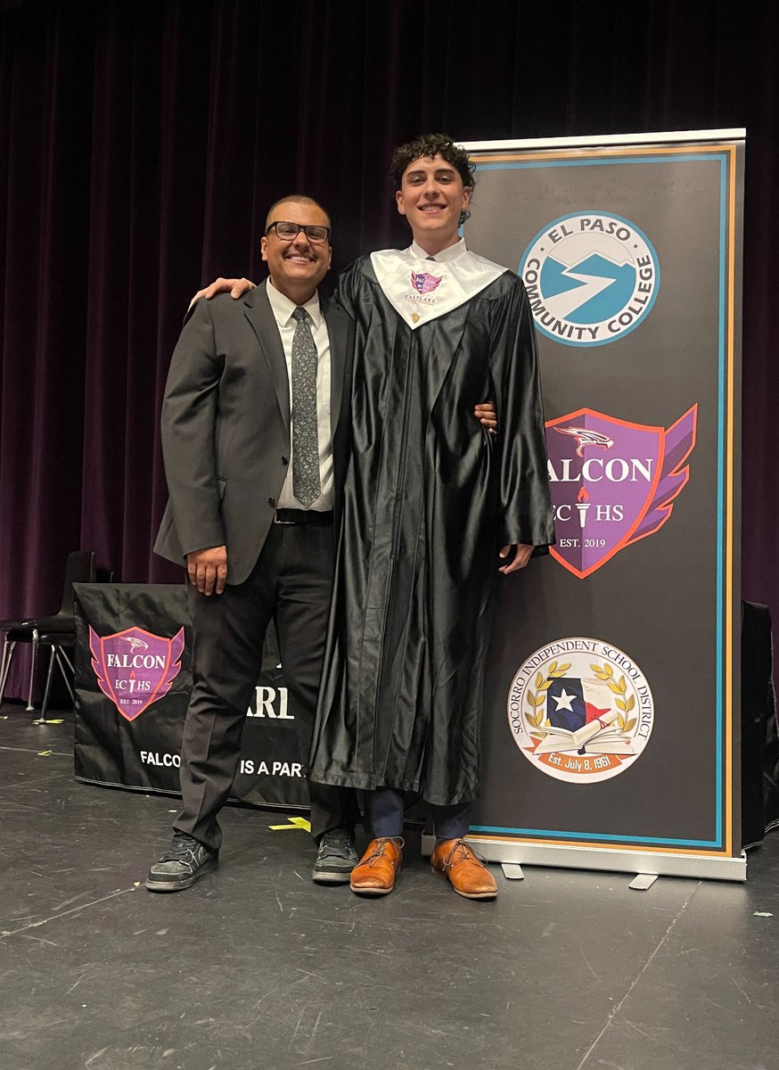 Proud Mama moment!! Thank you SISD, Community College and Eastlake feeder pattern for providing the opportunity, and guiding my son over the years. #TeamSISD ⁦@MTobias_SSMS⁩ ⁦@Eastlake_HS⁩