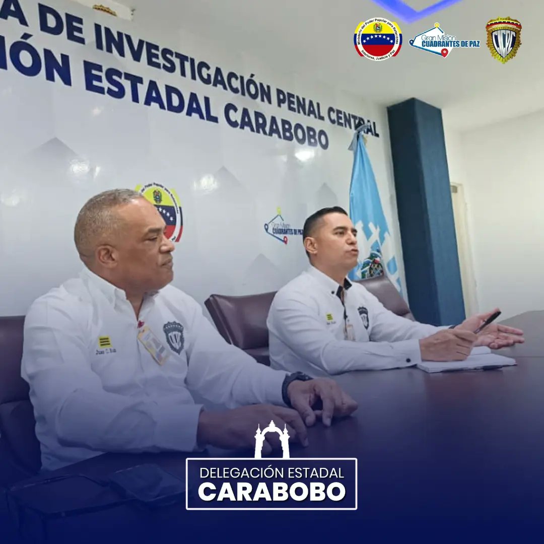 ENCUENTRO DE GERENTES DEL CICPC CARABOBO PARA EL FORTALECIMIENTO DE LA ESTRATÉGIAS DE TRABAJO.
instagram.com/p/C6sY_0_MoGq/…