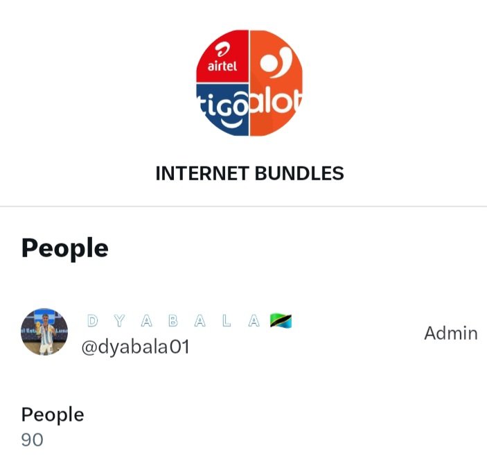 Bila izi mbinu za kivita atutoboi,😁

Uwe na laini yenye zaidi ya miezi mitatu tangu isajiliwe kwa hii mitandao apa,👇

 Airtel(1.2GB)

Tigo(1.5GB)

Halotel(2GB)

Kwa wale wa  voda utapewa link ya VPN[500MBs] per day

Cha kufanya

📌Repost
📌Follow <a href="/dyabala01/">🇩 🇾 🇦 🇧 🇦 🇱 🇦 🇹🇿</a>, cmnt ADD au Njoo DM