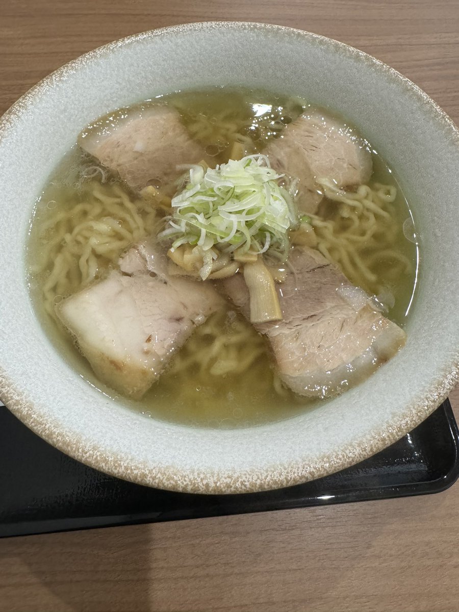 藻塩ラーメン🍜🍜🍜