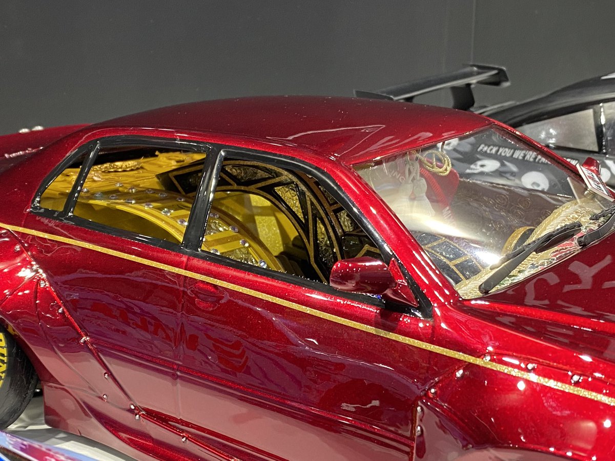 _MATA_OMAEKA's tweet image. 初めて生で見させて頂きました🙇‍♂️
外塗りでこのクオリティは凄いですね💦
内装の作り込みも最高でした😆
#VIPSTYLE