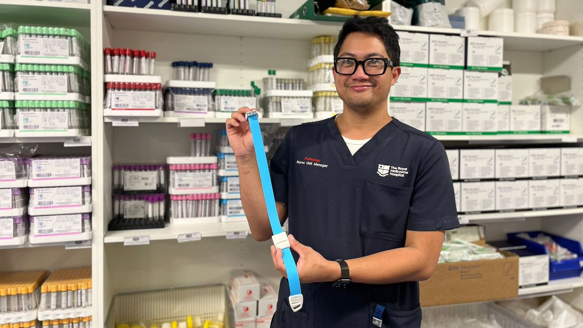 #InternationalNursesDay is this Sunday, and we’re celebrating nurses, like Justin, all week🎉 His perseverance led to the RMH's first reusable tourniquet. His drive? Excellent patient care: 'Everything we do relates back to them.' Thank you Justin and all our amazing nurses👏