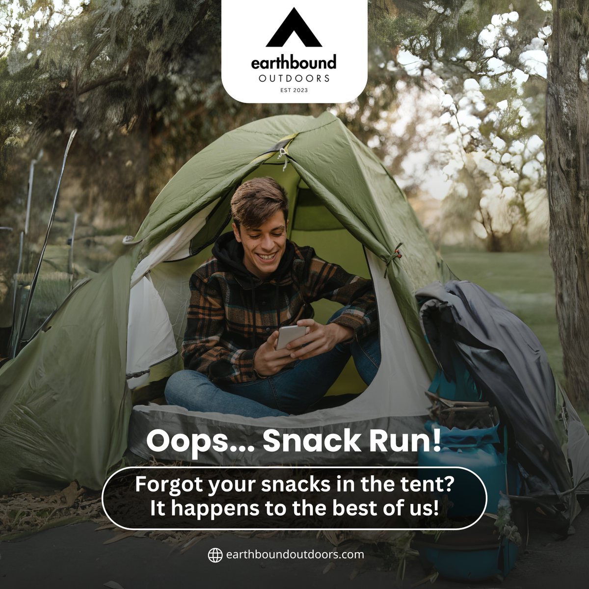 When you realize you left your snacks in the tent... 😱 #OutdoorProblems #CampingLife #NatureLovers #OutdoorLiving #CampingAdventures #WildernessCulture #CampLife #IntoTheWild #CampingTrip