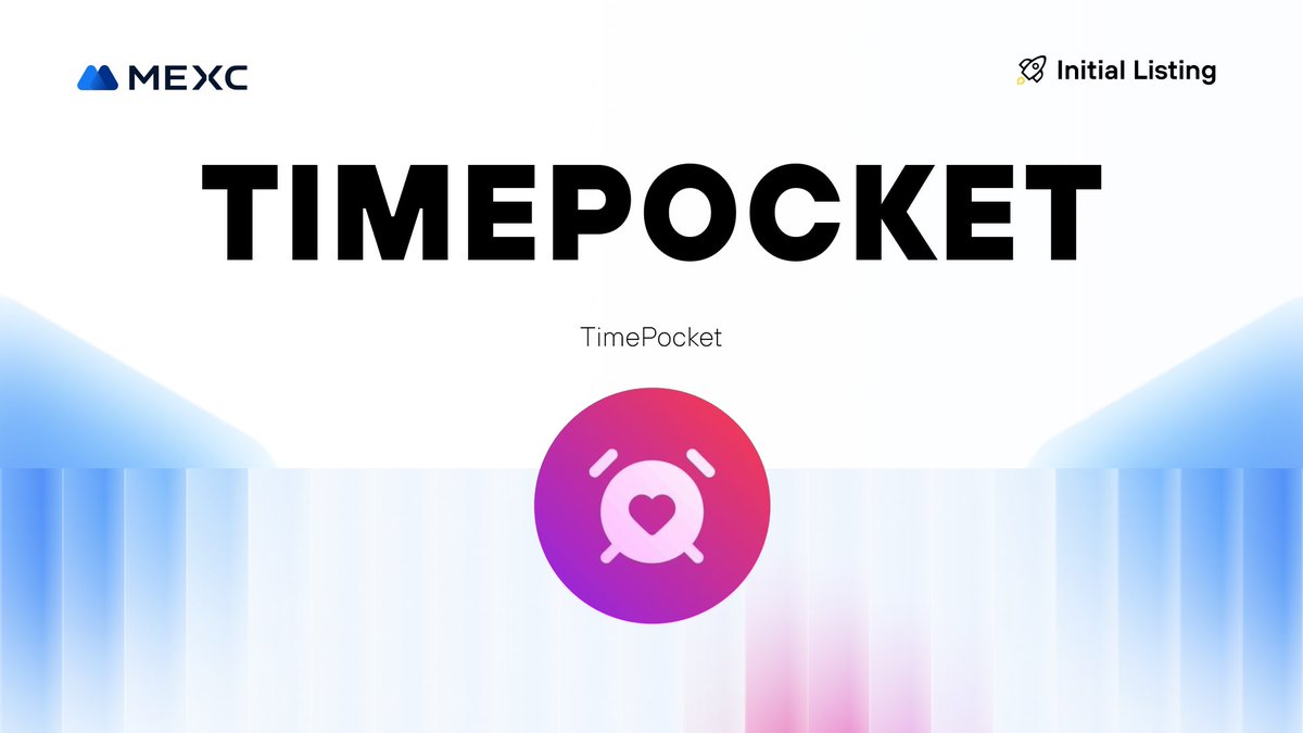 suntzu_army's tweet photo. 🚨 📈 Don't miss out on the opportunity to buy the dip for the newly listed token 🚀 #TIMEPOCKET/USDT on MEXC Innovation Zone! 🌐
@TimePocket_1 is revolutionizing the way we connect, allowing users to exchange tokens, make new friends, and even borrow time! ⏱️
Learn more about this exciting project and get in on the action here: https://t.co/URMw7wtHtT… 💫 #crypto #investing #opportunity