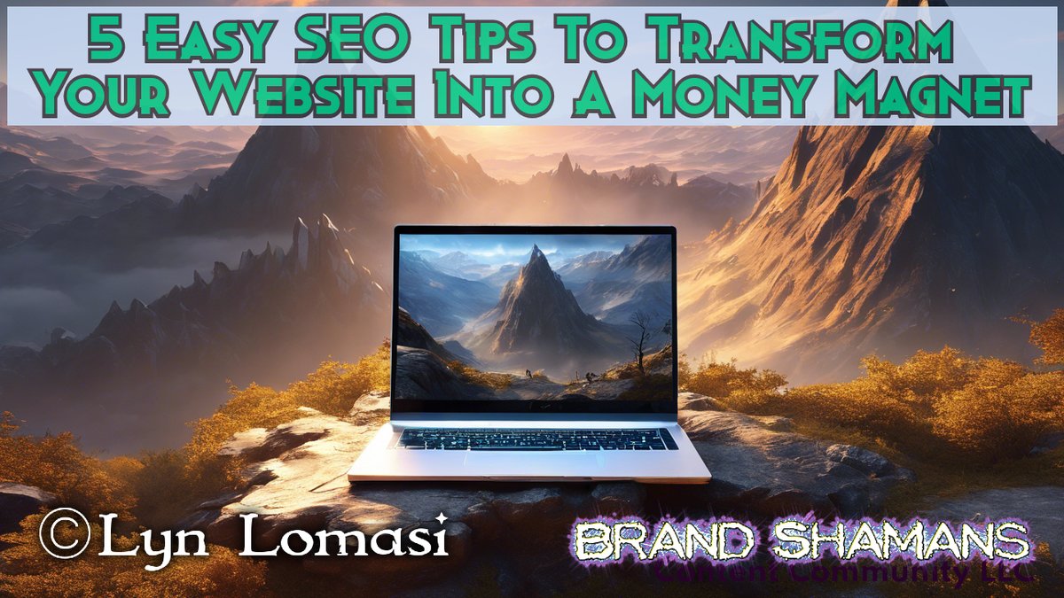 #Article🌟brandshamans.com/brand-healing-…🧲5 Easy SEO Tips To Transform Your Website Into A Money Magnet💰 #SEOAlchemy #ImmediateSuccess #WealthCreation #DigitalProsperity #TransformYourSite