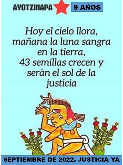 JUSTICIA! VERDAD! MEMORIA! #AyotzinapaCastigoALosCulpables #ElEjércitoTieneDemasiadoPoderConAMLO