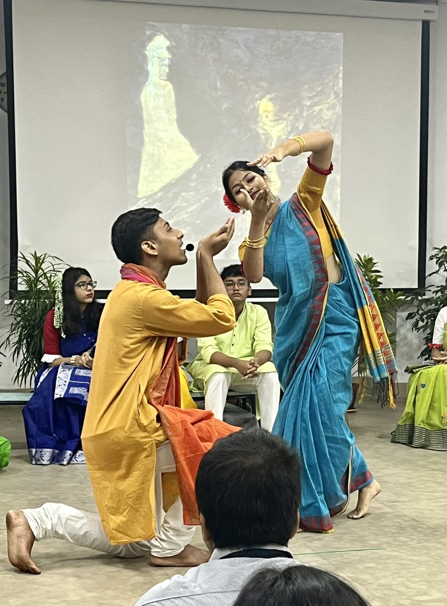 Because, humanity is the ultimate destination of mankind. Celebrating the birth anniversary of Rabindranath Thakur at Garden High School, Kolkata