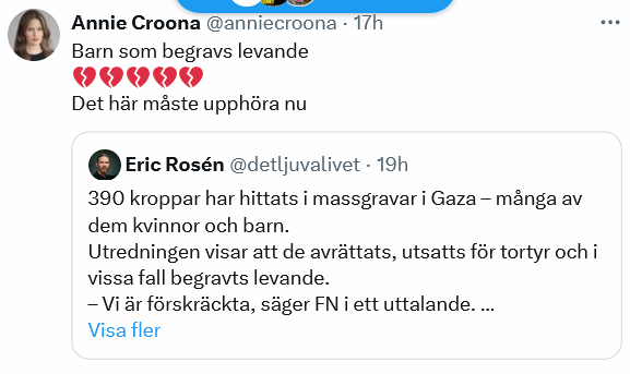 Benefactom's tweet photo. ETC kommunist sprider Hamaspropaganda, försöker misstänkliggöra Israel för Palestinska brott mot mänskligheten. ETC har ingen skam. https://t.co/xqNmq4gPQK