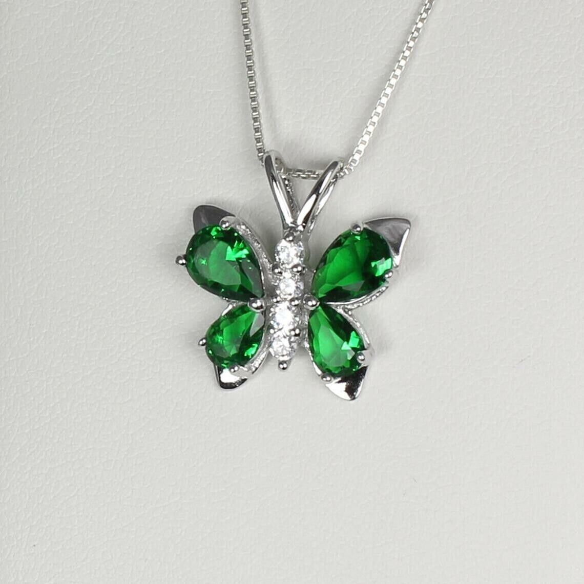 Check out 2 Ct Pear Cut Lab Created Green Emerald Butterfly Pendant 14K White Gold Finish ebay.com/itm/3556950586…

#butterflyPendent #925silver #unitedstates #unitedkingdon #birthdaygift #partywear