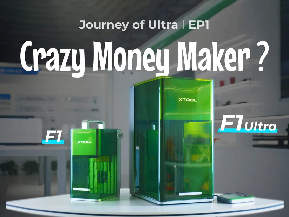 EBPMAN Tech Reviews (@ebpmanreview) on Twitter photo This is a first.  Get $1,000  off the New xTool F1 Ultra!
👉 xTool 
US Store: techreviewslink.com/F1UltraUSA
UK Store:  techreviewslink.com/F1UltraUK
EU Store:  techreviewslink.com/F1UltraEU
CA Store techreviewslink.com/F1UltraCA
#xtool #xtoollasermachine #fiber #laserbusiness #metalcuttingmachine This is a first.  Get $1,000  off the New xTool F1 Ultra!
👉 xTool 
US Store: techreviewslink.com/F1UltraUSA
UK Store:  techreviewslink.com/F1UltraUK
EU Store:  techreviewslink.com/F1UltraEU
CA Store techreviewslink.com/F1UltraCA
#xtool #xtoollasermachine #fiber #laserbusiness #metalcuttingmachine
