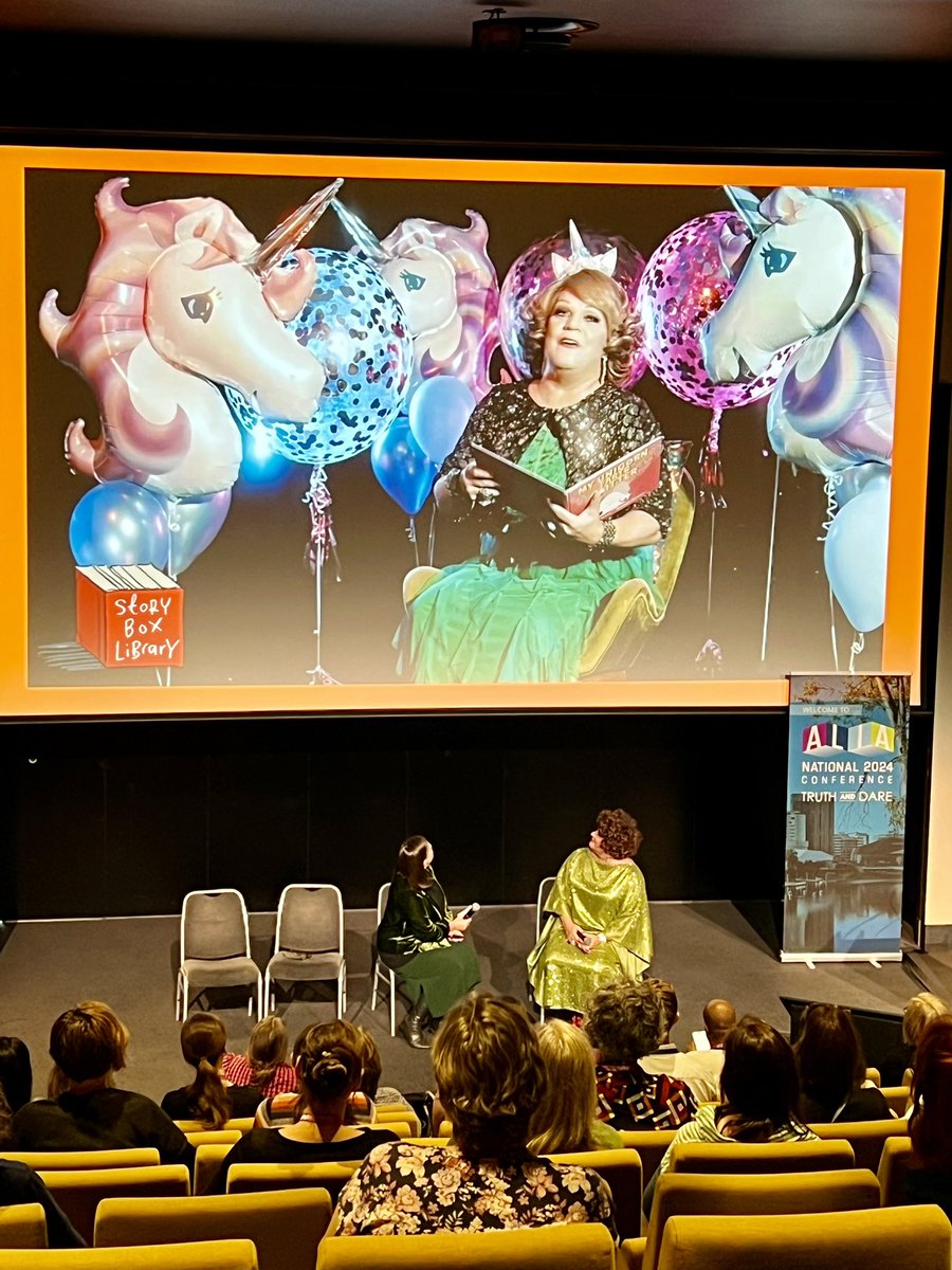 Attended the ALIA National Conference with my friends from @StoryBoxLibrary It was a wonderful session and so great meeting people from all over Australia. We discussed Rainbow Story Time and also the recently banned same sex parenting book in NSW. @ALIANational #equality