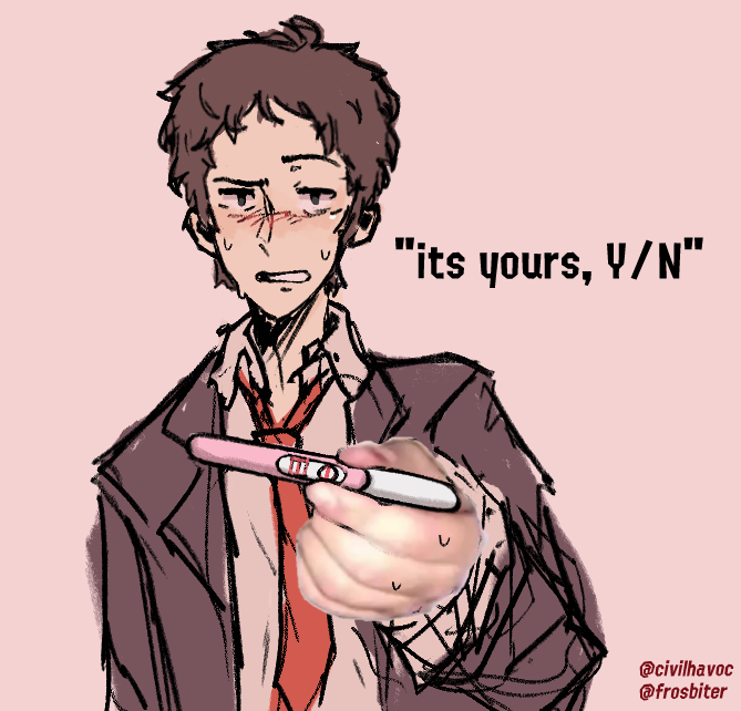 POV: adachi is pregnant and its yours