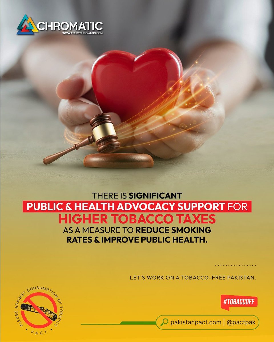 Public health groups in Pakistan advocate for higher tobacco taxes to make cigarettes less affordable, aiming to cut smoking rates and boost public health. #IncreaseTobaccoTax