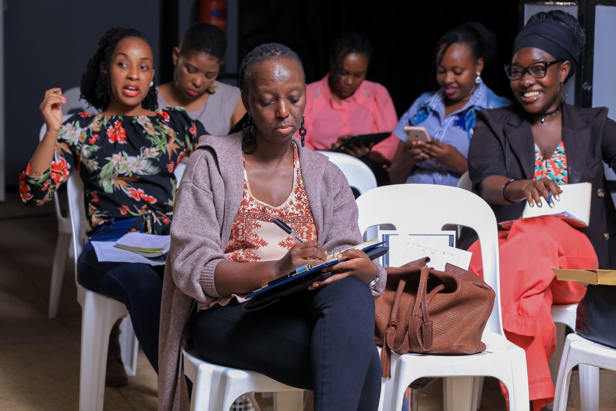Last year Dr @NoelineKirabo left many heads turned and women scratching to find out exactly about the business plan for their careers in film. She facilitated a session on 'Do you have a projectable plan for the business as a Filmmaker?'