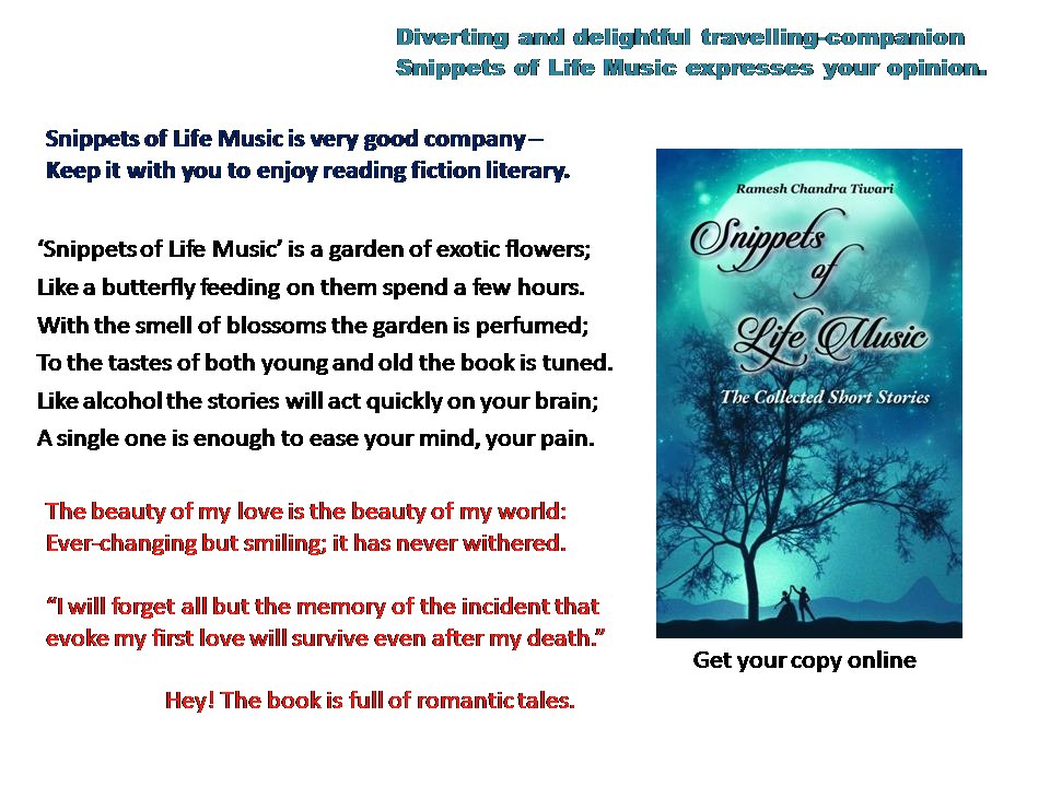 #SnippetsofLifeMusic has gained popularity, both at home and abroad. @nybooks @fictionwriters @shortstorylover @ShortStoryToday @bookboost_ab @AvidReadersCafe @fico_to750 @fictionwriters @HighbrowScribes @Authors_Market