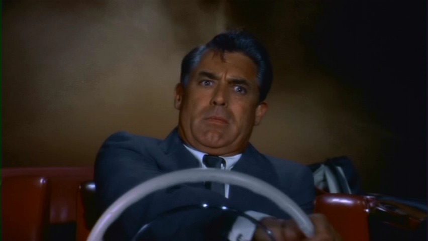Among many things I noticed about the #NorthByNorthwest restoration at #TCMFF this year, is that on the big screen, the drunk driving scene isn't just humorous, it's genuinely suspenseful. I found myself pulling back in my seat reacting to the turns and road hazards. #TCMParty