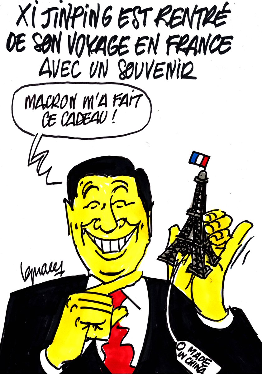 Ignace - Xi Jinping rentré de France

dessignace.com

#XiJingping #MacronLeFleau #MadeInChina