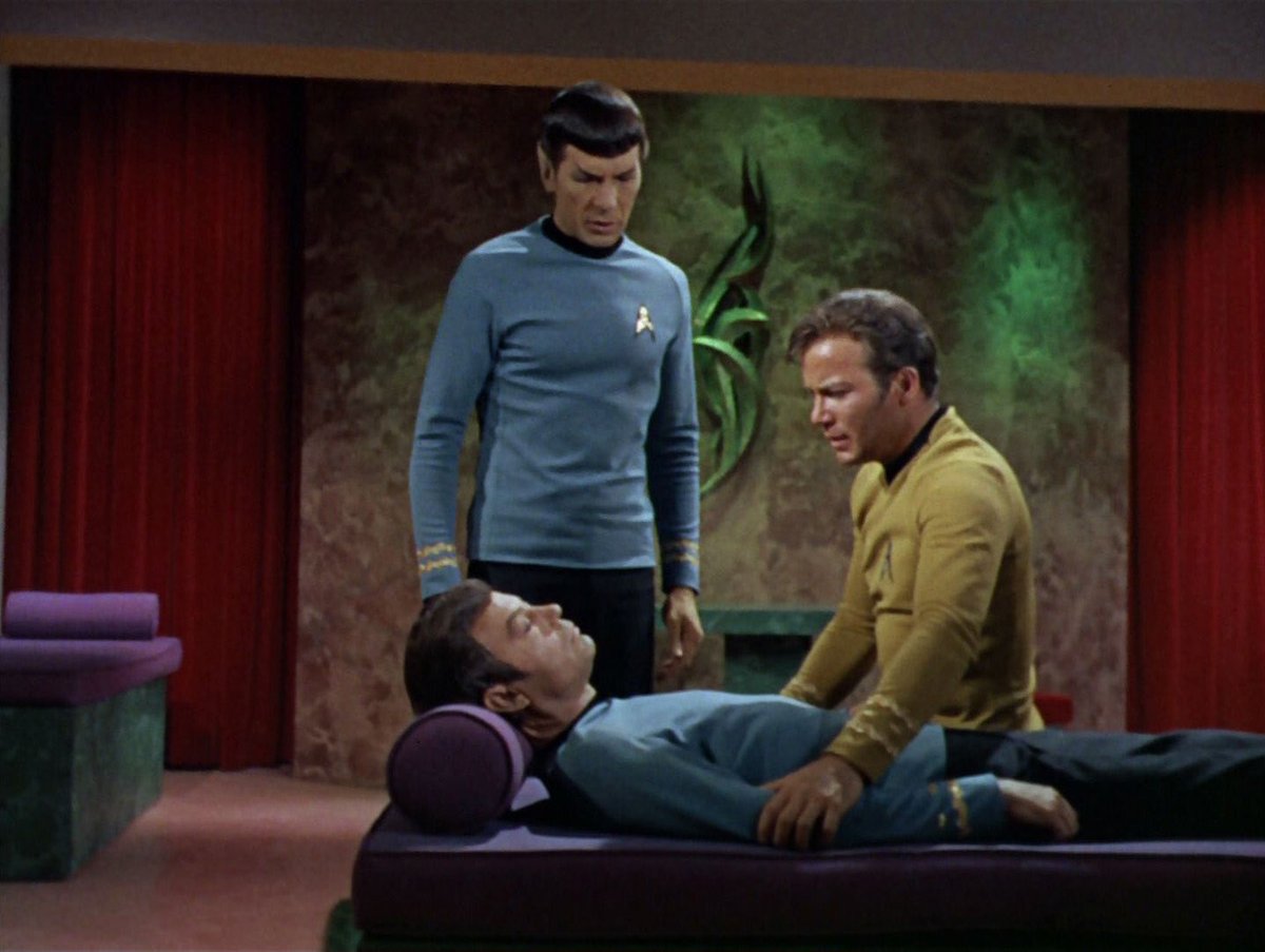 Spock:  You mean he will cease bitching within the year? #allstartrek