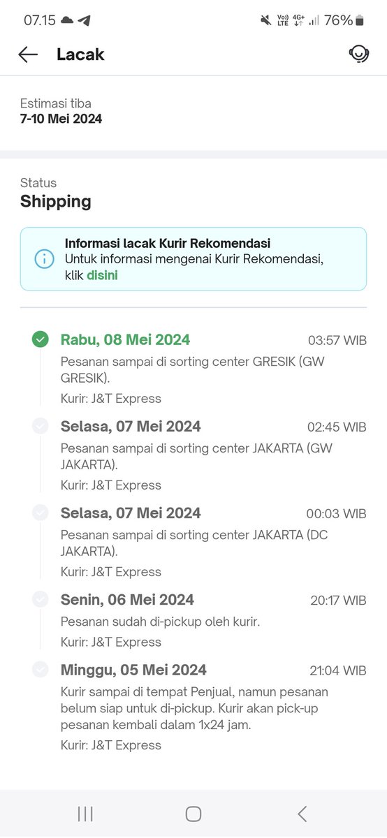 Fkhrdniskan's tweet photo. @jntexpressid kok paket saya ke gresik ya jauh banget ya allah mana butuh skrg barangnya, goblok ah kerja asal banget https://t.co/GmJ9CgTHXY