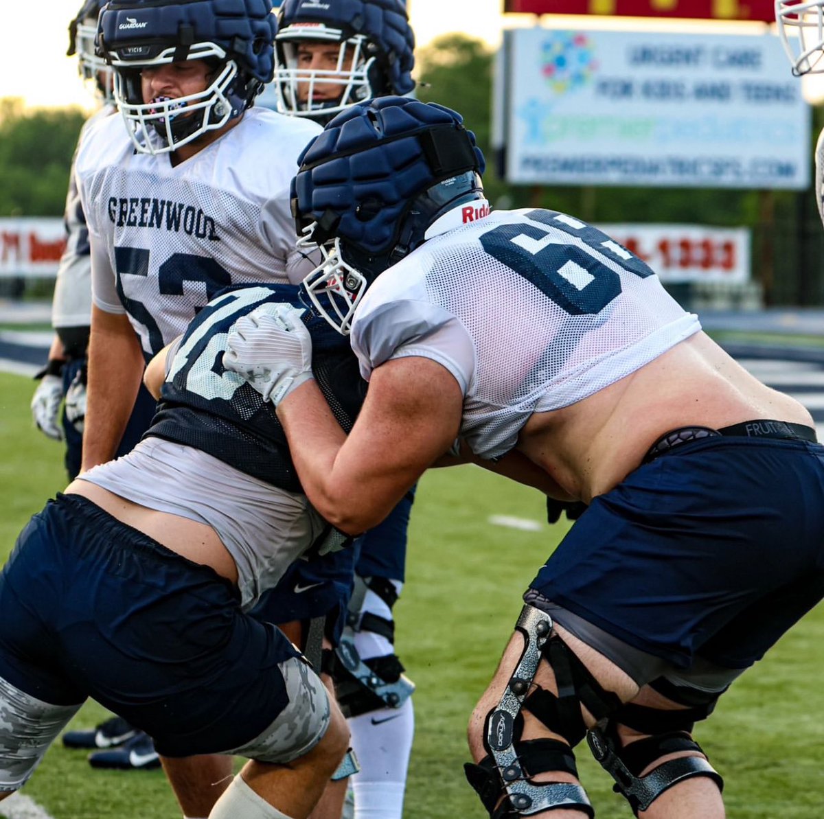 Day 2 of Spring Practice Complete
#WeGetBetterTogether #ProveThemAllWrong #6ADefendingChamps 
#JuniorYearLoading #TrenchGang