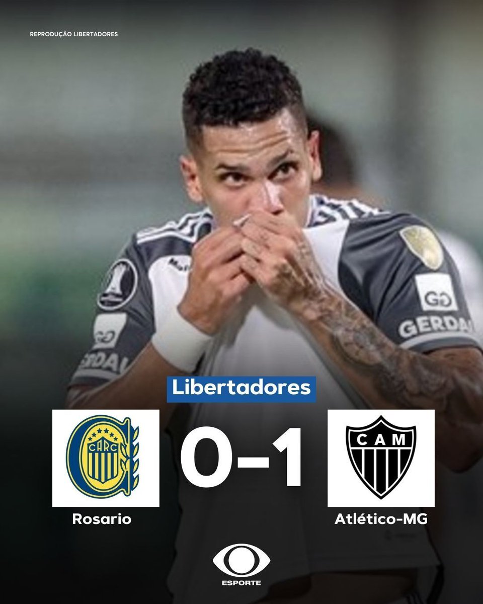 GALO NAS OITAVAS!!! 🐔

Com gol de Paulinho, Atlético-MG vence o Rosario na Argentina e garante vaga nas oitavas da Libertadores. O time mineiro soma 12 pontos e é líder isolado do grupo G.

#EsporteNaBand