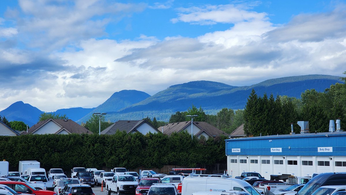 Workout views today! Coquitlam, BC. #shareyourweather