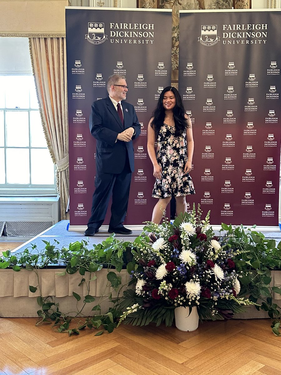 Another great day celebrating our students, this time at our Florham awards ceremony! @FDUWhatsNew