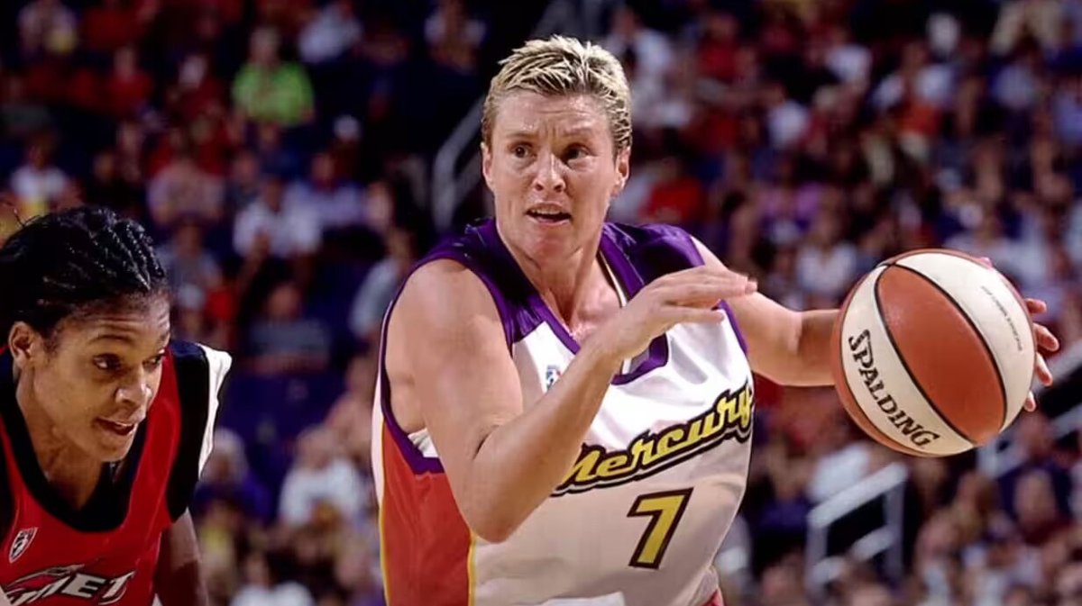 Flame #65 @michele_timms, Penny Taylor, Jennifer Gillom, Bridget Pettis and Cheryl Miller will all be inducted into the @PhoenixMercury's reimagined Ring of Honour on May 18 🔥 Read the story ➡️ shorturl.at/zDK69 #FlameOn #AnEternalFlame