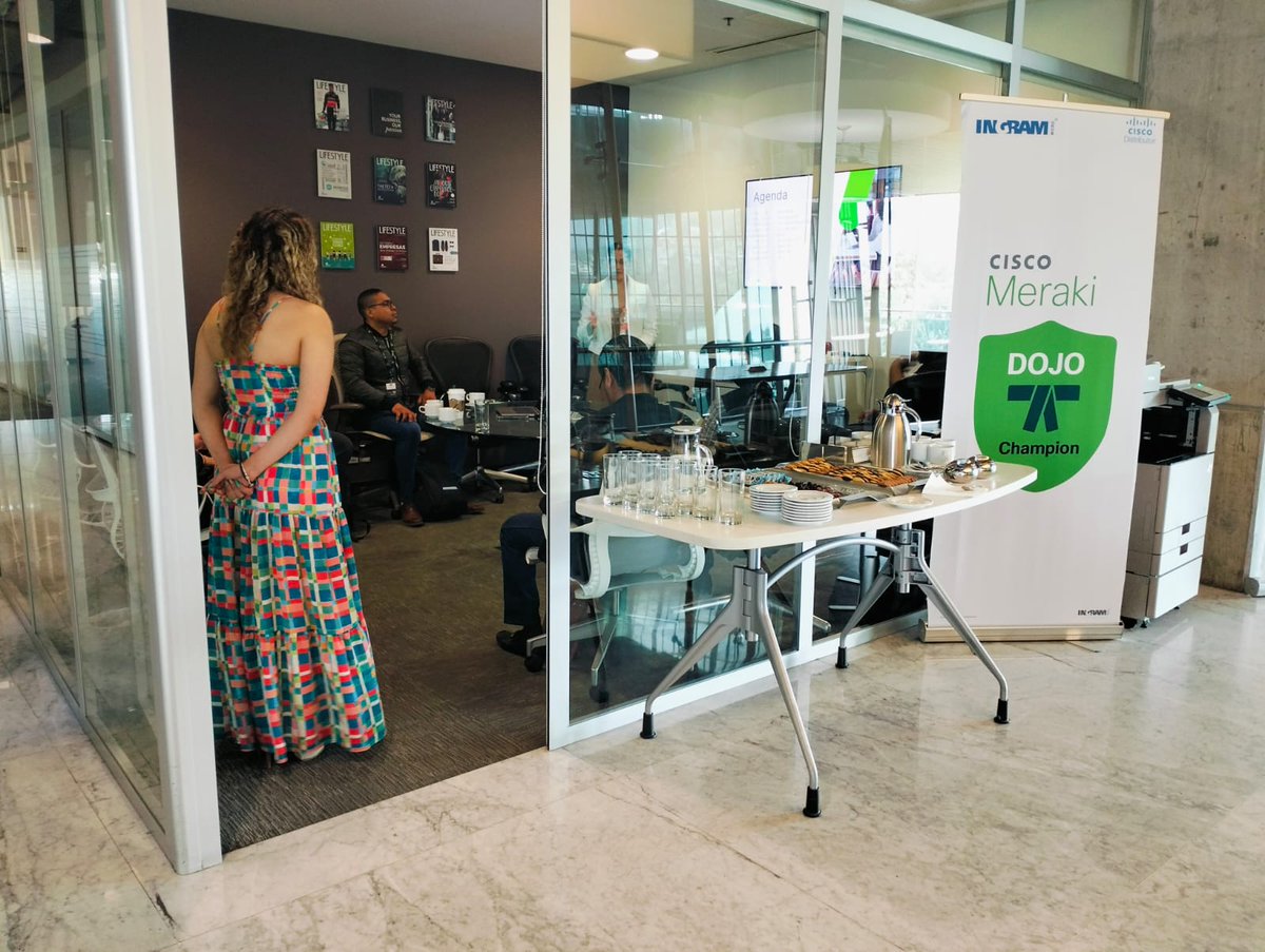 IngramMicroMx's tweet photo. 👏 ¡Muchas gracias, #Tijuana!

Agradecemos a nuestros colaboradores por su presencia en los eventos #DOJOSFY24 Meraki y Secure.
🚀 En #ChannelDevelopment estamos listos para ayudar a nuestros socios a elevar y mejorar sus habilidades. @CiscoLatam https://t.co/k2CxQWA1xy