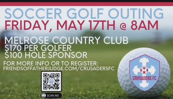 FJ_Soccer27's tweet image. CRUSADER NATION: Two weeks away. We are looking for Golfers and Sponsors! #YahooBlue 🔴🔵⚽️