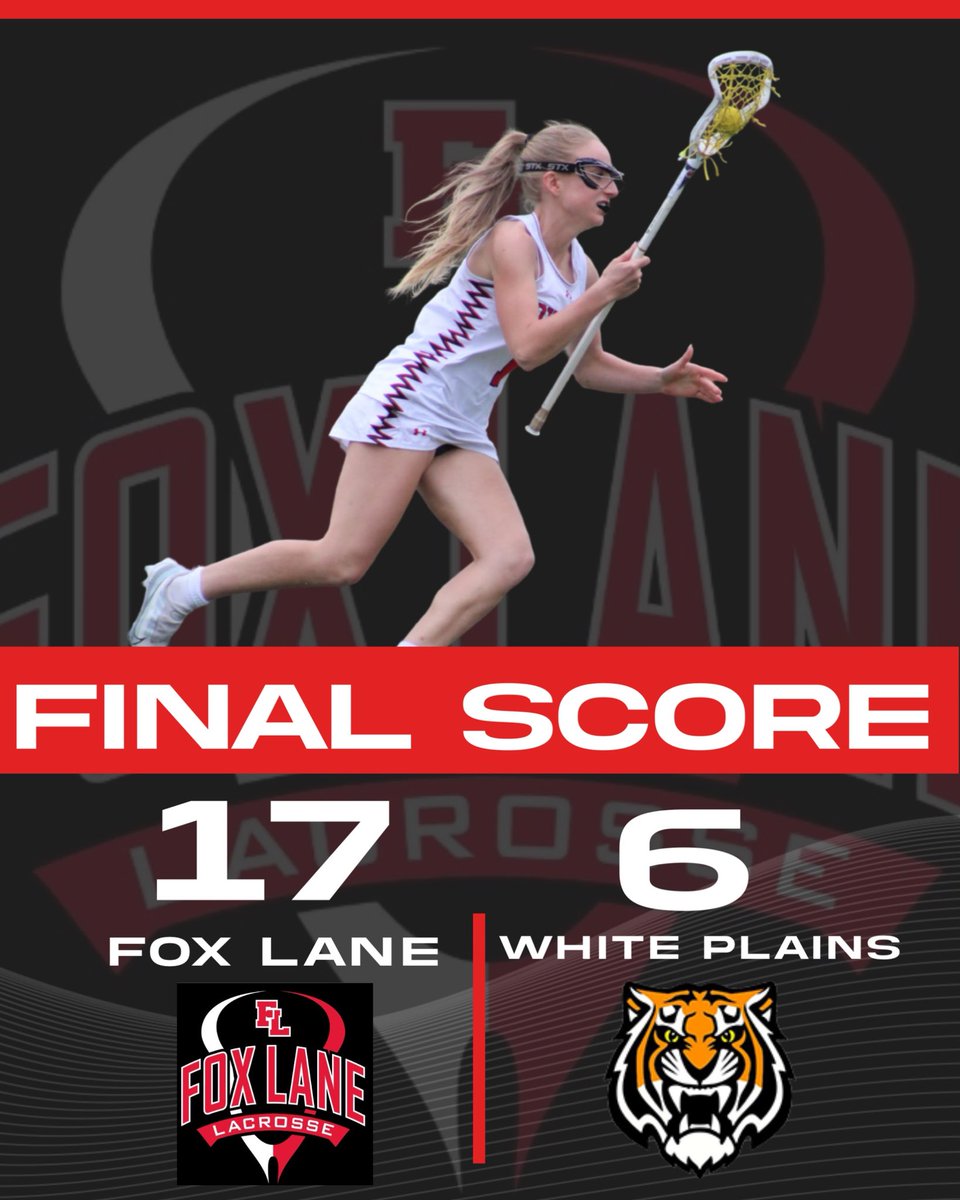 Fox Lane Girls Lax (@foxlanegirlslax) on Twitter photo Great league win against White Plains. We now move to 12-3 and 4-1 in the league. 🦊🦊
.
M. Kaltsas 4G, 2A, 2DC
Z. Stonecipher 4G, 2A, 8DC
C. Moore 4G, 1A, 5DC
R. New 3G
D. New 2G
K. Boniello 2A
A. Griffin 3CT
S. Abt 2CT
D. Mazlish 2GB
S. Renz 9 Saves
<a href="/lohudsports/">lohud sports</a> <a href="/KDJmedia1/">Kevin Devaney Jr.</a> Great league win against White Plains. We now move to 12-3 and 4-1 in the league. 🦊🦊
.
M. Kaltsas 4G, 2A, 2DC
Z. Stonecipher 4G, 2A, 8DC
C. Moore 4G, 1A, 5DC
R. New 3G
D. New 2G
K. Boniello 2A
A. Griffin 3CT
S. Abt 2CT
D. Mazlish 2GB
S. Renz 9 Saves
<a href="/lohudsports/">lohud sports</a> <a href="/KDJmedia1/">Kevin Devaney Jr.</a>