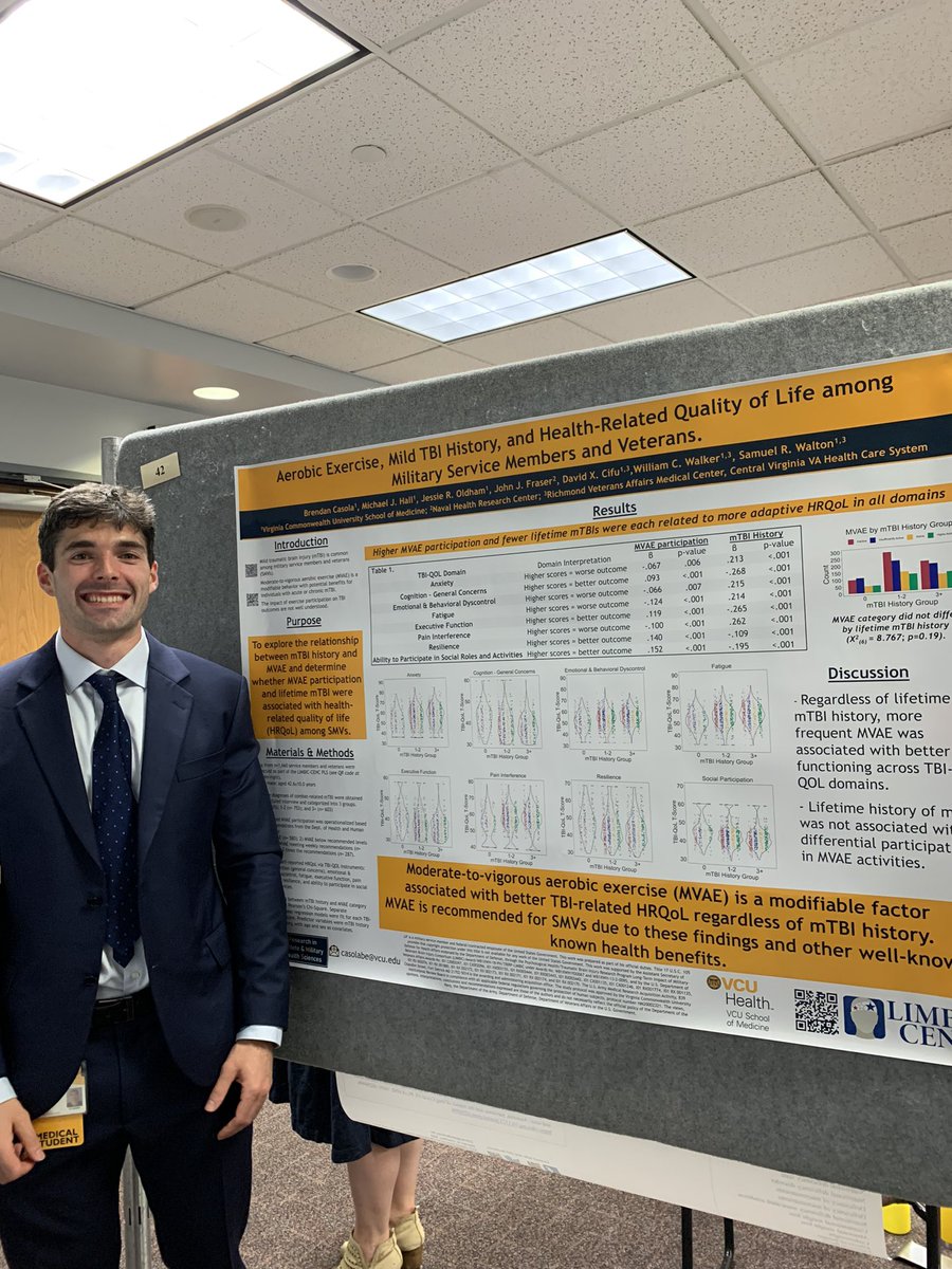 Great work on display by Aiden Lefebvre, Brendan Casola, Deaquan Nichols, and Ayana Jackson for @VCU Medical Students Research Day! We are proud of all you do! @VCUresearch @VCUHealth @jroldham