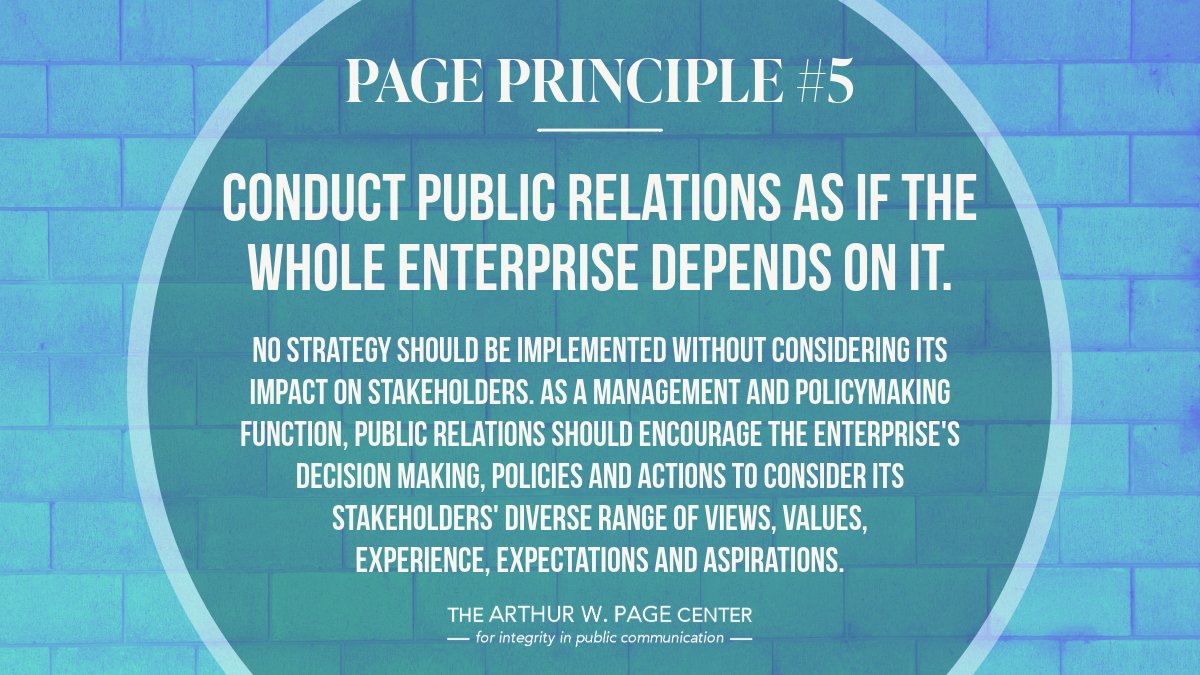 'A company may have the best policies and intentions in the world, but if they are not translated into acts by those who have contact with the public, they will be largely discounted.' - Arthur W. Page