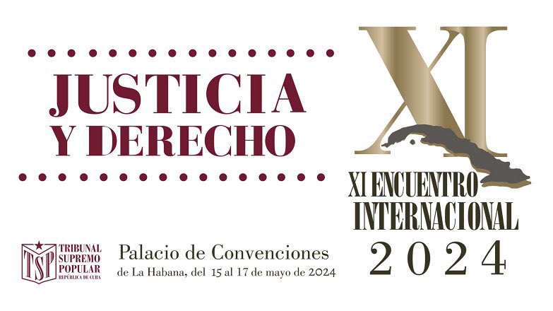 Ya se acerca el Evento internacional Justicia y Derecho y todos los juristas y cuasi juristas lo esperamos con ansias🇨🇺❤️⚖️
#Justicia_y_Derecho
#TSP
#LEX <a href="/FarahSaucedo/">Farah Saucedo Pérez</a> <a href="/RubenRemigioCU/">Rubén  Remigio Ferro</a> @jafcfernandez <a href="/SosaRavelo/">Maricela Sosa Ravelo</a> <a href="/Yojaniers/">Yojanier🇨🇺💯⚖</a> <a href="/EGuardarramos/">Elizabeth González Guardarramos</a> <a href="/Humbert64521927/">Humberto David</a> <a href="/Yanelispt81/">Yanelis Ponce Tellez</a> <a href="/YamirRodrig/">Yamir Rodriguez</a>